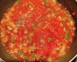 米粉でチーズinいももちのトマトソース♪作り方4写真