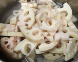 れんこんとツナマヨゆかり和え作り方1写真