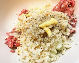 簡単！れんこんときのこの和風ハンバーグ作り方7写真