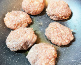 簡単！れんこんときのこの和風ハンバーグ作り方8写真