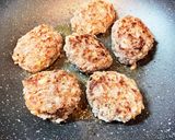 簡単!れんこんときのこの和風ハンバーグ作り方9写真