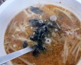 もやしとワカメの味噌汁作り方6写真