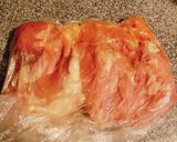 米粉入りの皮と鶏もも肉で、北京ダック風作り方6写真