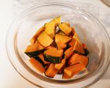 かぼちゃとベーコンのグラタン作り方1写真