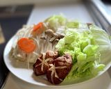 お鍋の野菜が残ったら、味噌煮込みうどん作り方1写真