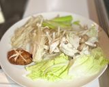 お鍋の野菜が残ったら、味噌煮込みうどん作り方2写真
