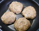 簡単！韓流きのこハンバーグ作り方3写真
