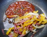 お弁当！ナポリタン　ケチャップパスタ作り方3写真