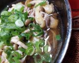 ほっこり温かい肉蕎麦作り方4写真