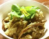 厚揚げ、干し舞茸、九条葱の煮物作り方6写真
