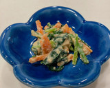 しっかり味のほうれん草の白和え作り方5写真