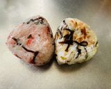 『おにぎり』うめ子とこぶ男作り方4写真