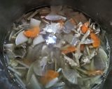おやき入り豚汁鍋作り方11写真