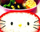簡単キャラ弁☆キティちゃん作り方10写真