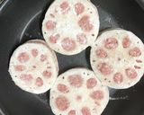 米粉でこんがり！ハスの挟み焼き作り方5写真