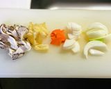 鯖水煮缶でほっこり味噌汁作り方1写真