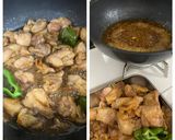 ニンニクたっぷり☆竜鳳風鶏肉と鶏皮の甘煮作り方3写真