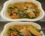 美味ドレときざみねぎ塩レモンで中華丼！作り方3写真
