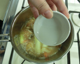 【主菜・副菜】鶏つくねと生姜のスープ作り方6写真