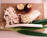 栄養満点！鯖缶のほっこり味噌汁作り方1写真