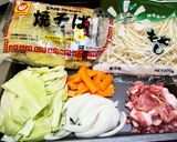 焼きそば〜お祭り屋台風〜作り方1写真