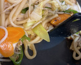 和風☆焼きうどん☆野菜たっぷり！簡単本格作り方13写真