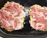 ちょいエスニック？ハリッサ入りお好み焼き作り方6写真