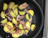 さつま芋でベーコンポテト（カレー風味）作り方4写真