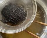 オリーブとひじきのパスタ作り方1写真