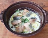 レンジで簡単！秋鮭とかぼちゃのミルク煮作り方3写真