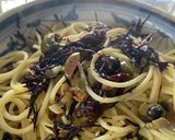 オリーブとひじきのパスタ作り方7写真