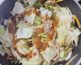 「餃子が止まらない」回鍋肉風野菜炒め！作り方4写真