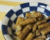 ダイエットに！カムカム新ごぼうバター炒め作り方4写真