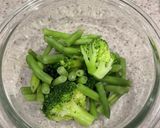 冷凍いんげんとブロッコリーの胡麻和え作り方1写真