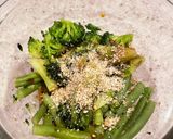 冷凍いんげんとブロッコリーの胡麻和え作り方3写真