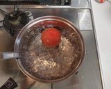 トマトの湯むきジェノベーゼサラダ作り方3写真