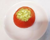 トマトの湯むきジェノベーゼサラダ作り方8写真
