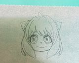 キャラ弁♡SPY×FAMILYあーにゃ作り方1写真