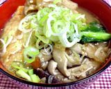 簡単!余った味噌汁で味噌煮込みうどん作り方4写真