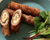 ご飯もりもり♪ちくわ豚バラコロコロ巻作り方5写真