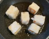 揚げ出し豆腐:きのことおろし生姜あんかけ作り方2写真