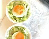 冷凍卵レンジで1分！双子の目玉焼き作り方3写真
