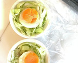 冷凍卵レンジで1分！双子の目玉焼き作り方3写真