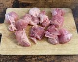 【簡単】鳥もも肉とピーマンの生姜焼き作り方1写真