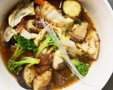 ほんのりシーフード梅生姜味白菜回鍋肉風作り方15写真