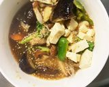 ほんのりシーフード梅生姜味白菜回鍋肉風作り方16写真
