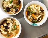 ほんのりシーフード梅生姜味白菜回鍋肉風作り方17写真