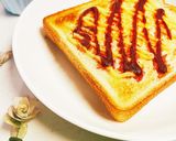 忙しい朝に✨マヨケチャトースト♡作り方2写真