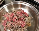 秋のれんこんと牛肉の*しぐれ煮バルサミコ作り方5写真