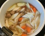 豆腐入り鶏団子と白菜の旨塩スープ作り方4写真